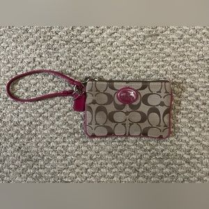 Coach Wristlet